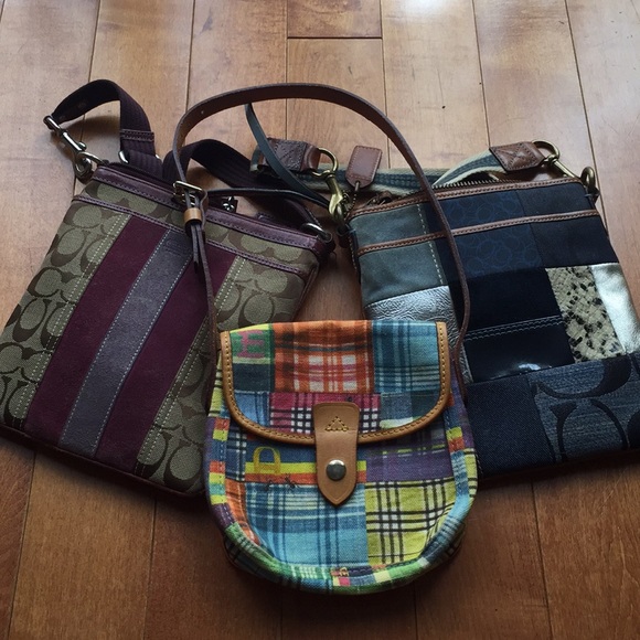 THREE bags for sale: 2 coach 1 dooney & Burke - Picture 1 of 7